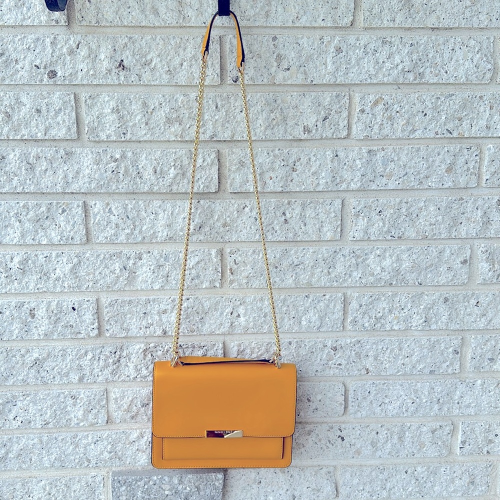 Michael Kors Large Crossbody Leather Yellow